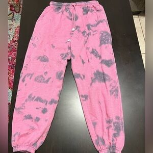 Pretty little thing tie dye joggers